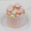 Blush & Gold Drip Cake - Afbeelding 6