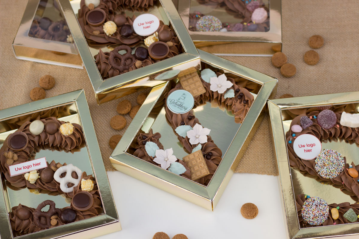 Luxe chocoladeletter van roomchocolade - Afbeelding 3