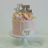 Blush & Gold Drip Cake - Afbeelding 7