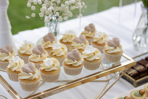 Elegante MINI cupcakes