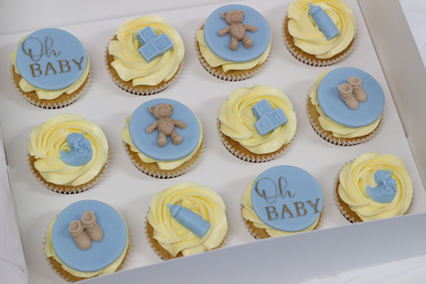 Babyshower cupcakes 2